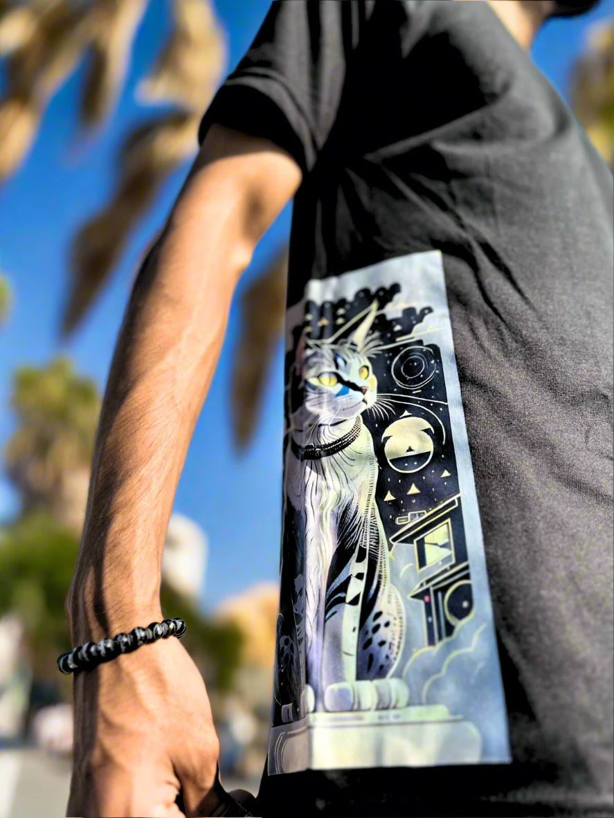 Interstellar Meow Tee