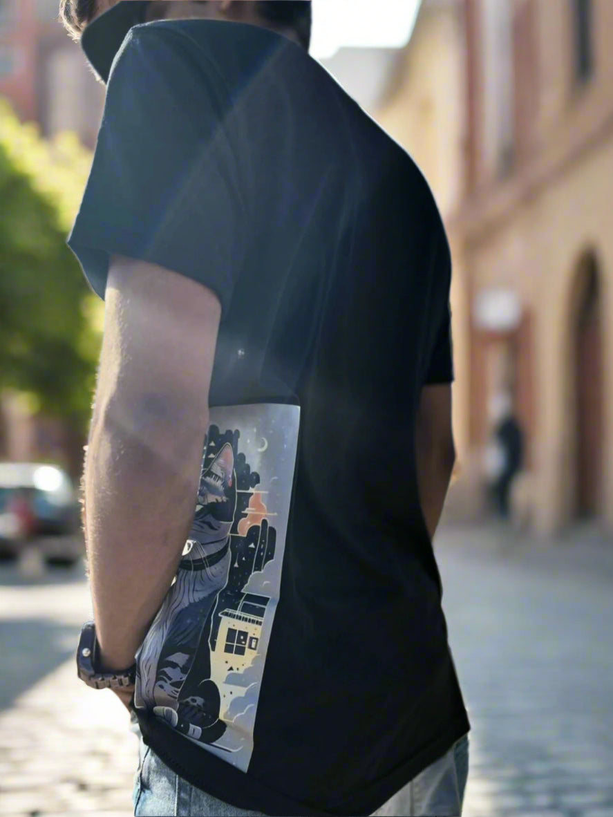 Interstellar Meow Tee